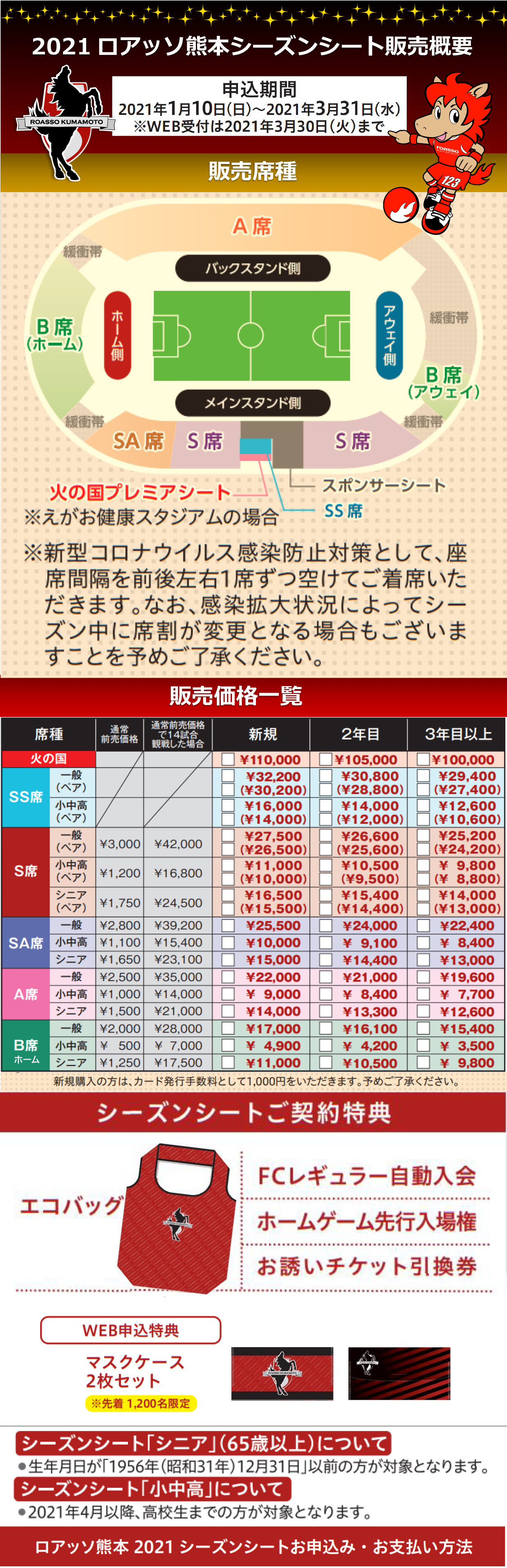 21シーズンシート ロアッソ熊本 公式サイト Roasso Kumamoto Official Website